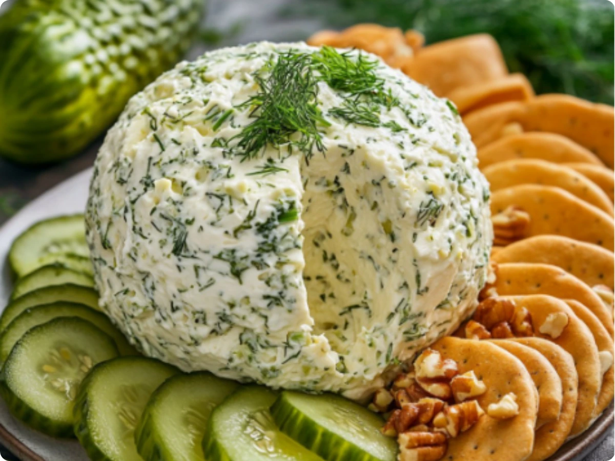 Dill Pickle Cheese Ball