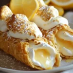 Lemon Meringue Pie Cannolis Crispy & Creamy Citrus Bliss 10 Lemon Meringue Pie Cannolis