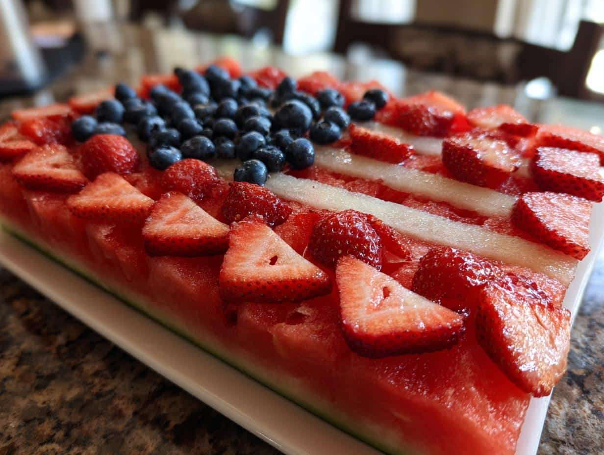 4th of July Fruit Platter Idea