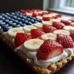 Patriotic 4th of July American Flag Fruit Pizza for Memorial Day 8 American Flag Fruit Pizza for Memorial Day