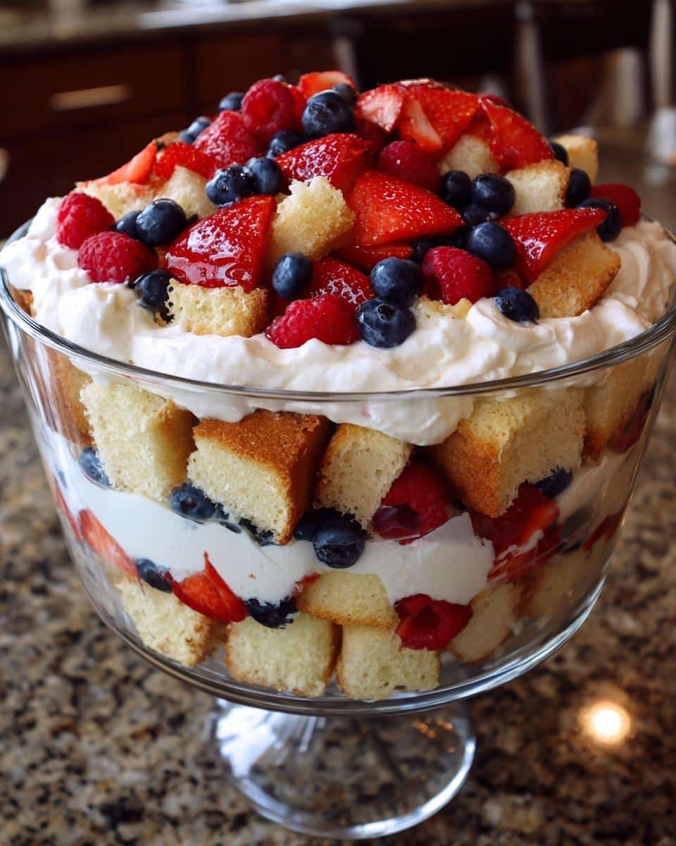 Angel Food Berry Trifle - detail 1