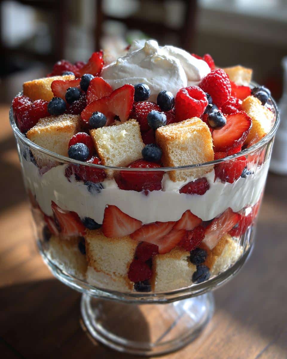 Angel Food Berry Trifle - detail 4