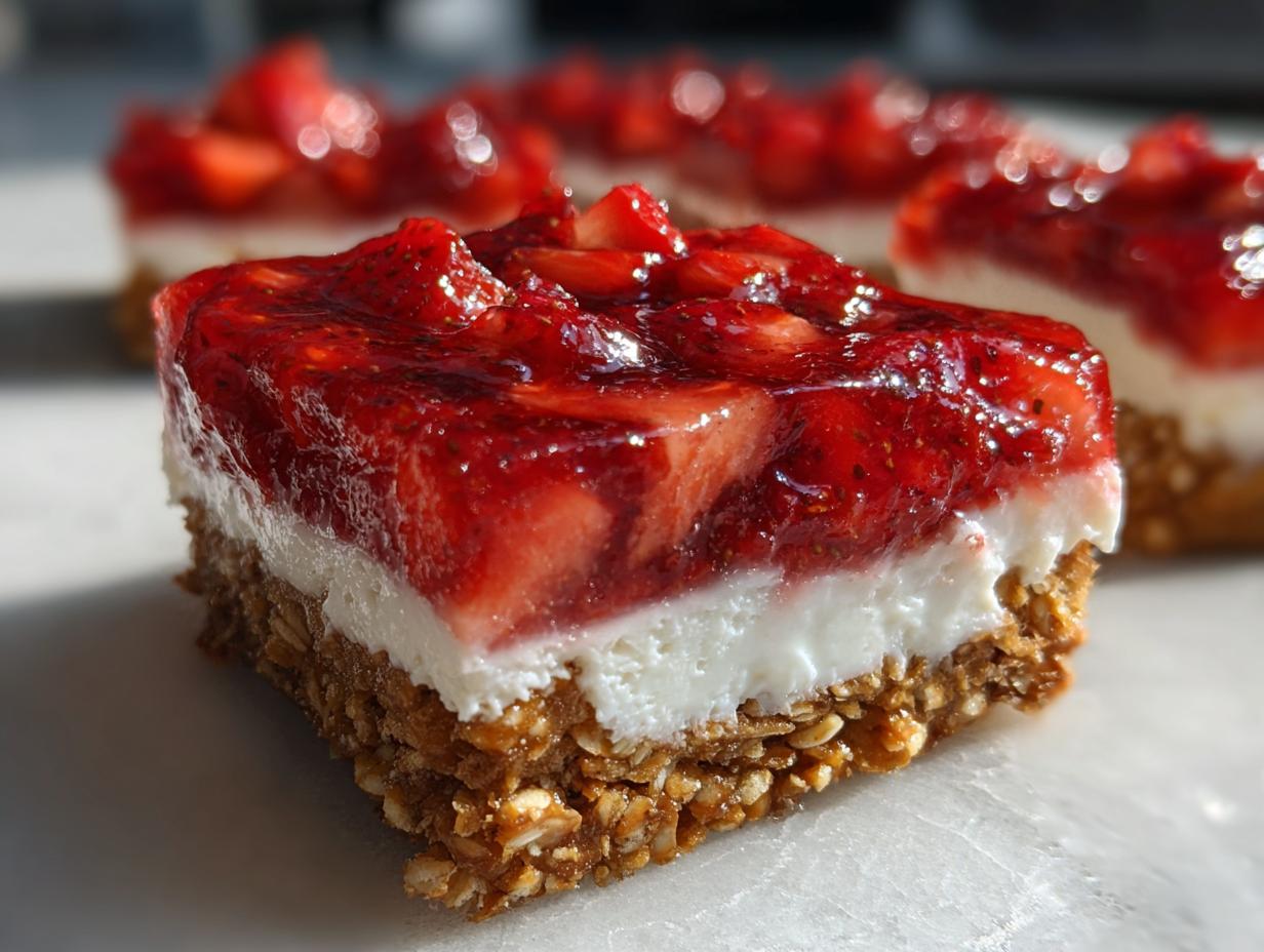 BEST Strawberry Pretzel Jello Salad Recipe
