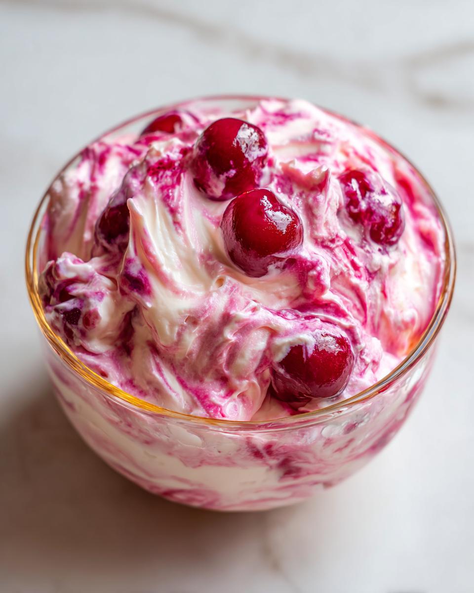 Cherry Cheesecake Fluff Recipe - detail 3
