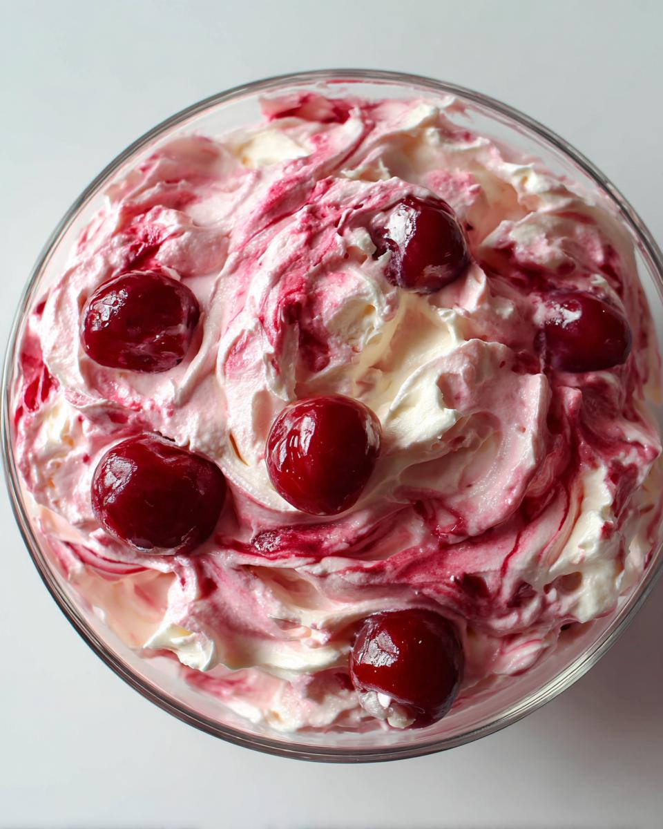 Cherry Cheesecake Fluff Recipe - detail 4