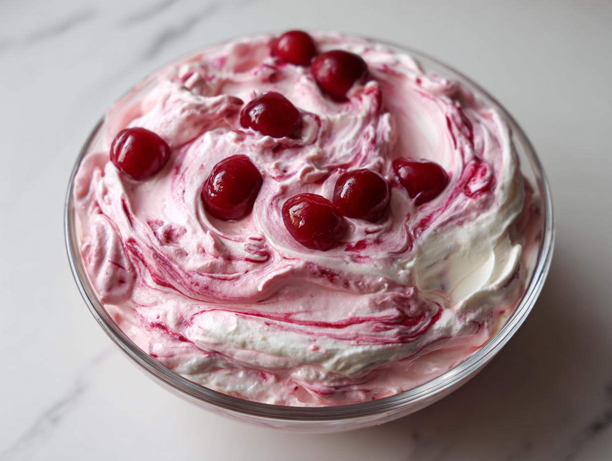 Cherry Cheesecake Fluff Recipe