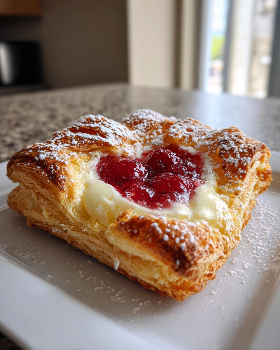 Cherry Cream Cheese Danish - detail 4