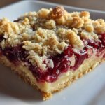Irresistible Cherry Pie Crumb Bars Recipe in 45 Minutes! 10 Cherry Pie Crumb Bars Recipe - Crunchy Creamy Sweet