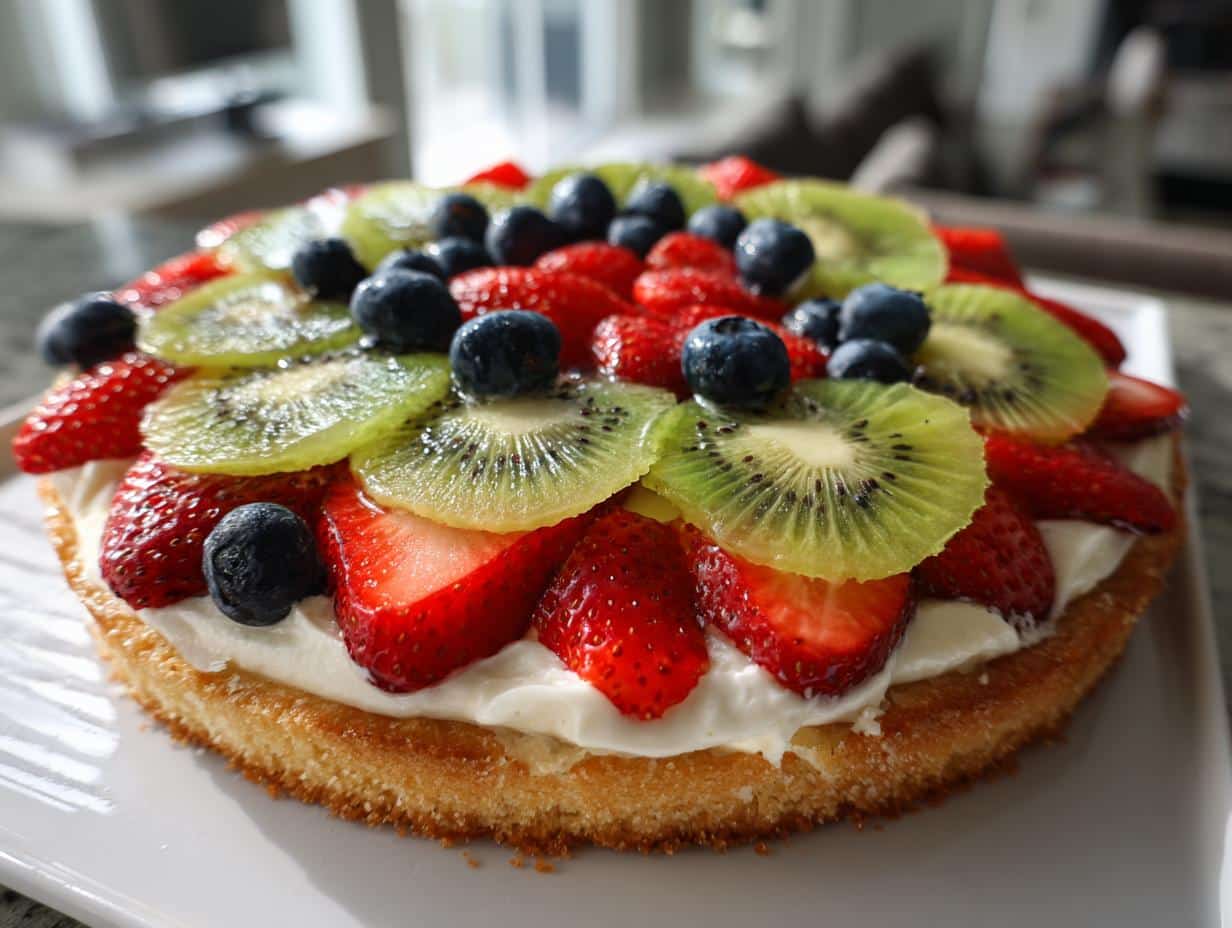 DIY EASY FRUIT PIZZA