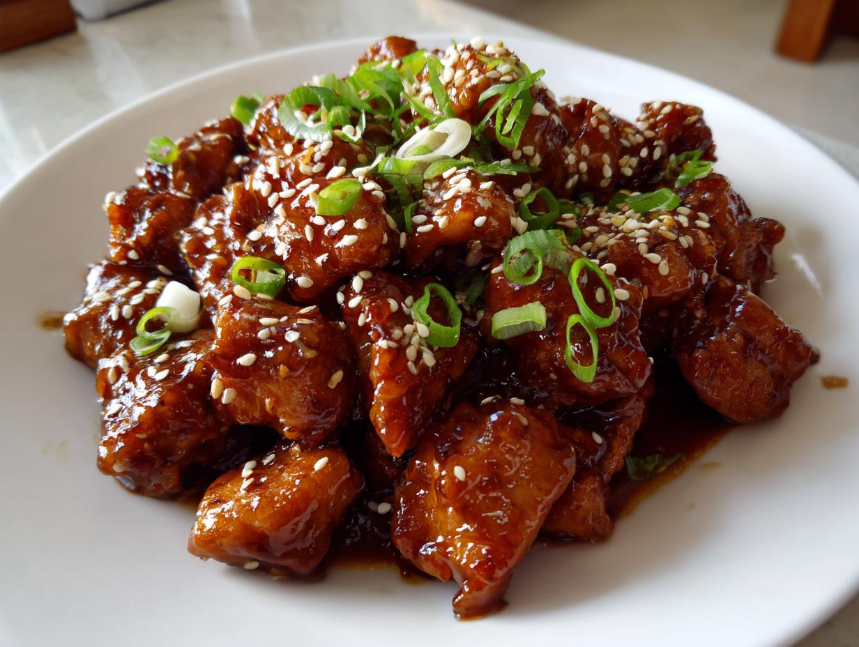 Easy Sesame Chicken