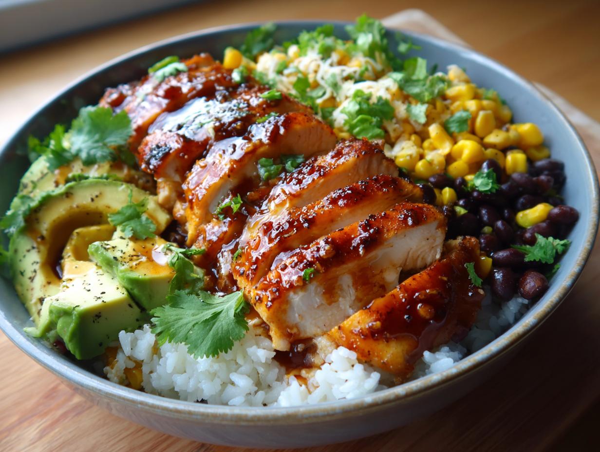 Hot Honey Chicken Bowls