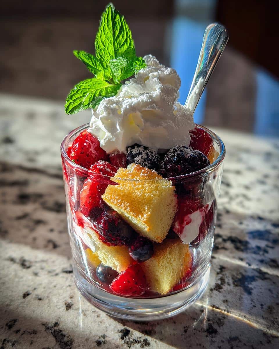 Mixed Berry Mini Trifles - detail 4