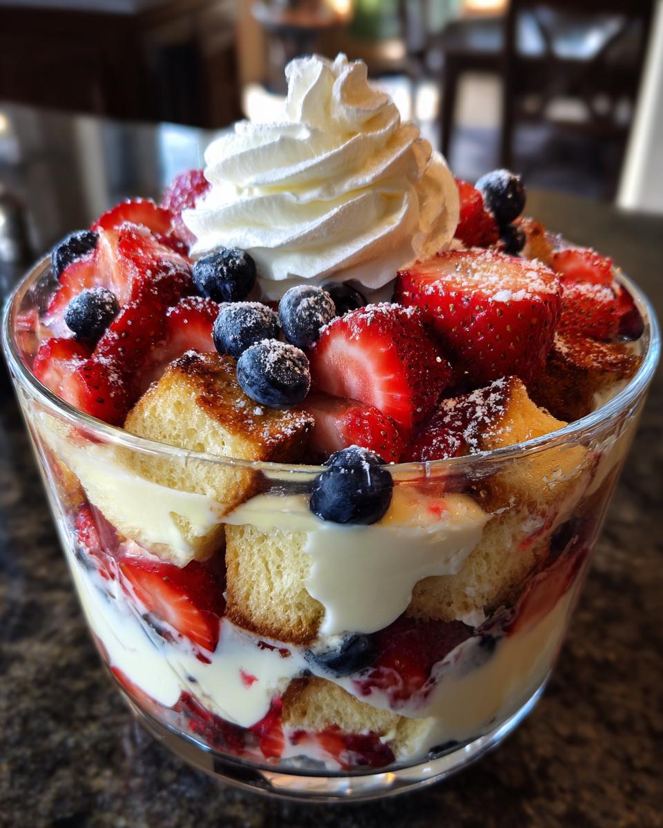 No-Bake Strawberry Blueberry Trifle: Easy 20-Minute Bliss 7 No-Bake Strawberry Blueberry Trifle - detail 3