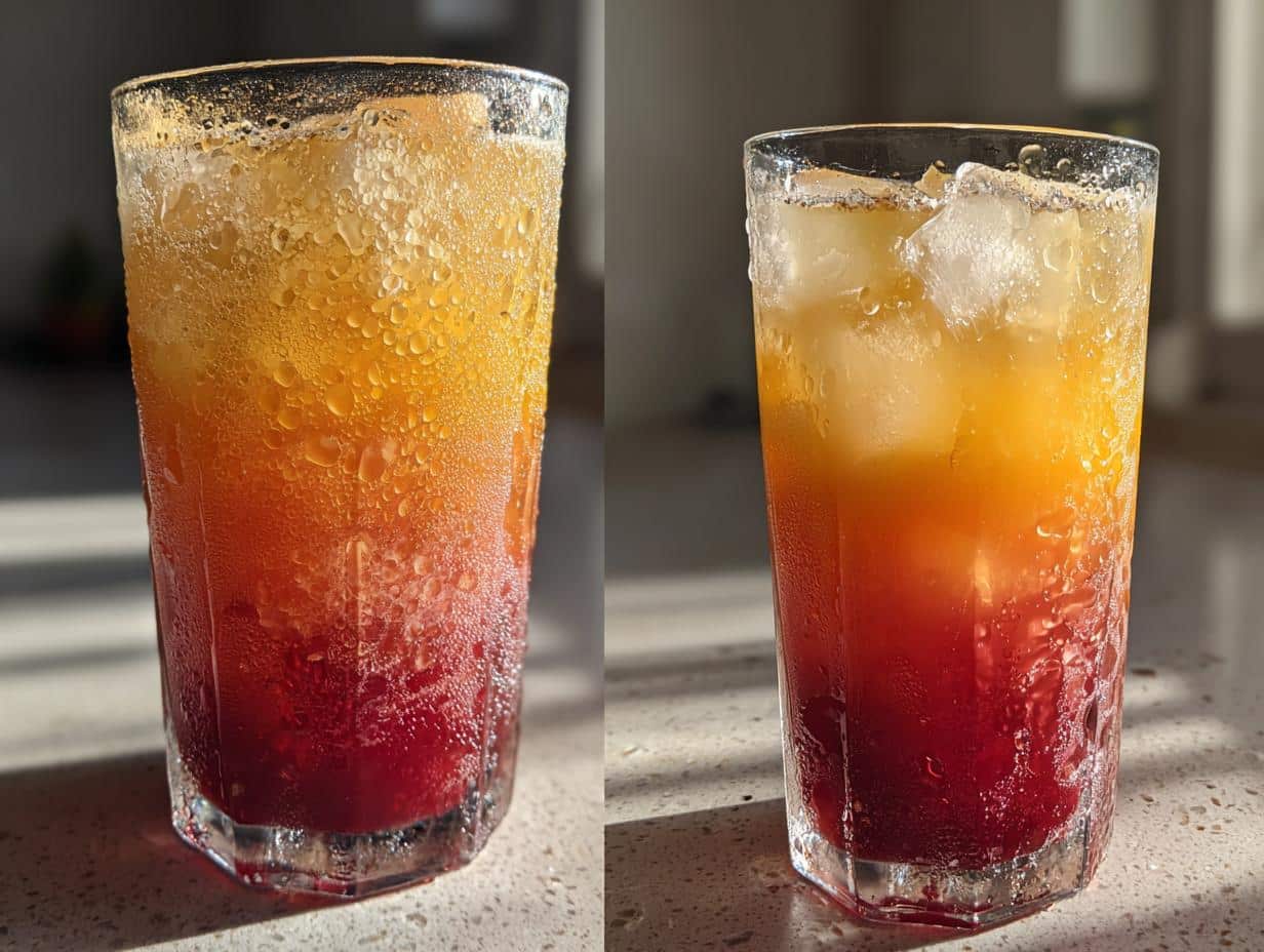 Non-Alcoholic Layered Drinks