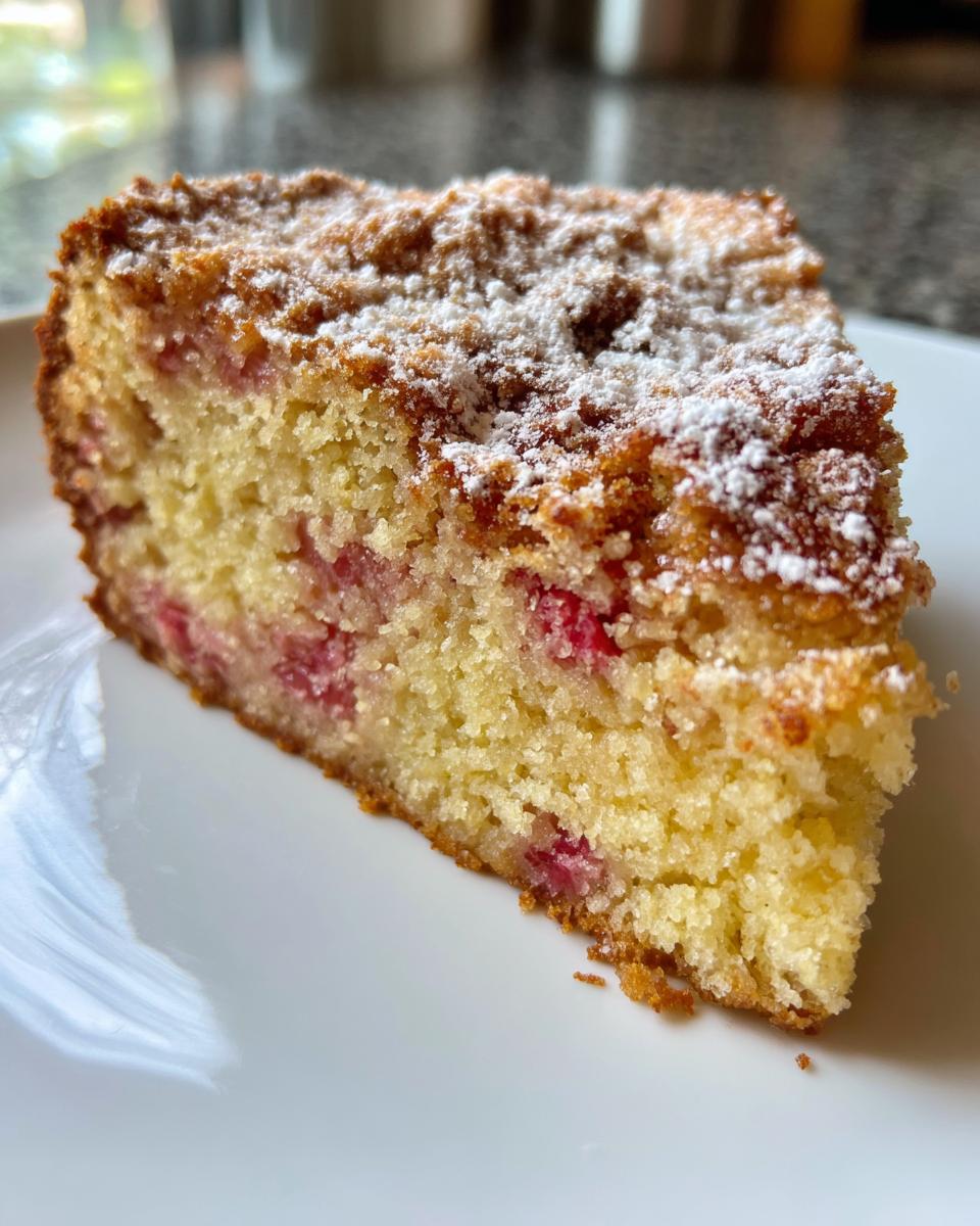 Oma's Rhubarb Cake Recipe - detail 3