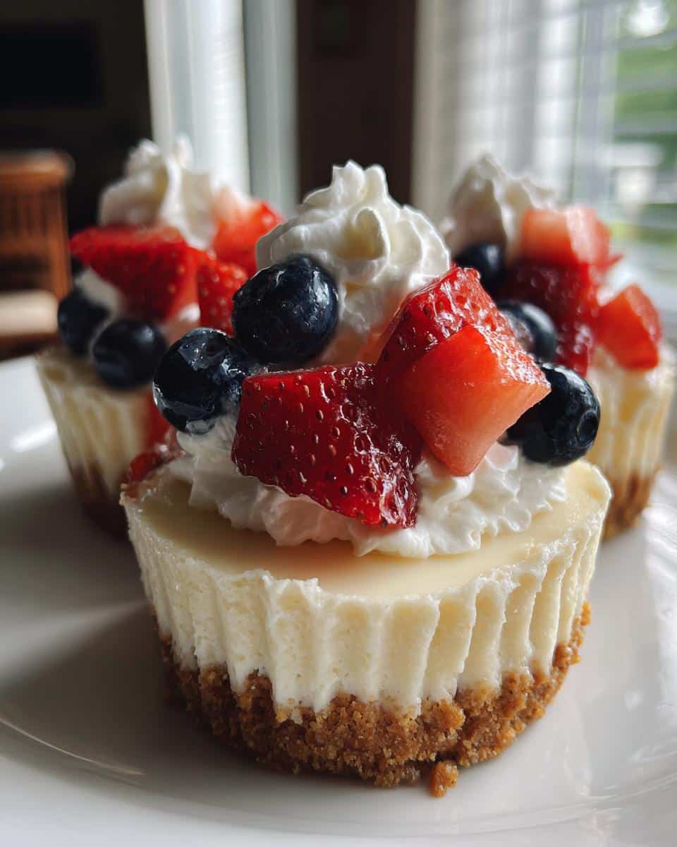 Irresistible Patriotic Mini Cheesecakes in Just 18 Minutes 6 Patriotic Mini Cheesecakes - detail 1