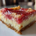 Irresistible Rhubarb Cheesecake Squares in 4 Easy Steps 10 Rhubarb Cheesecake Squares