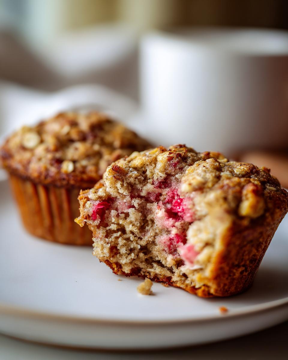 Irresistible Rhubarb Oat Muffins in 30 Minutes 6 Rhubarb Oat Muffins - detail 2