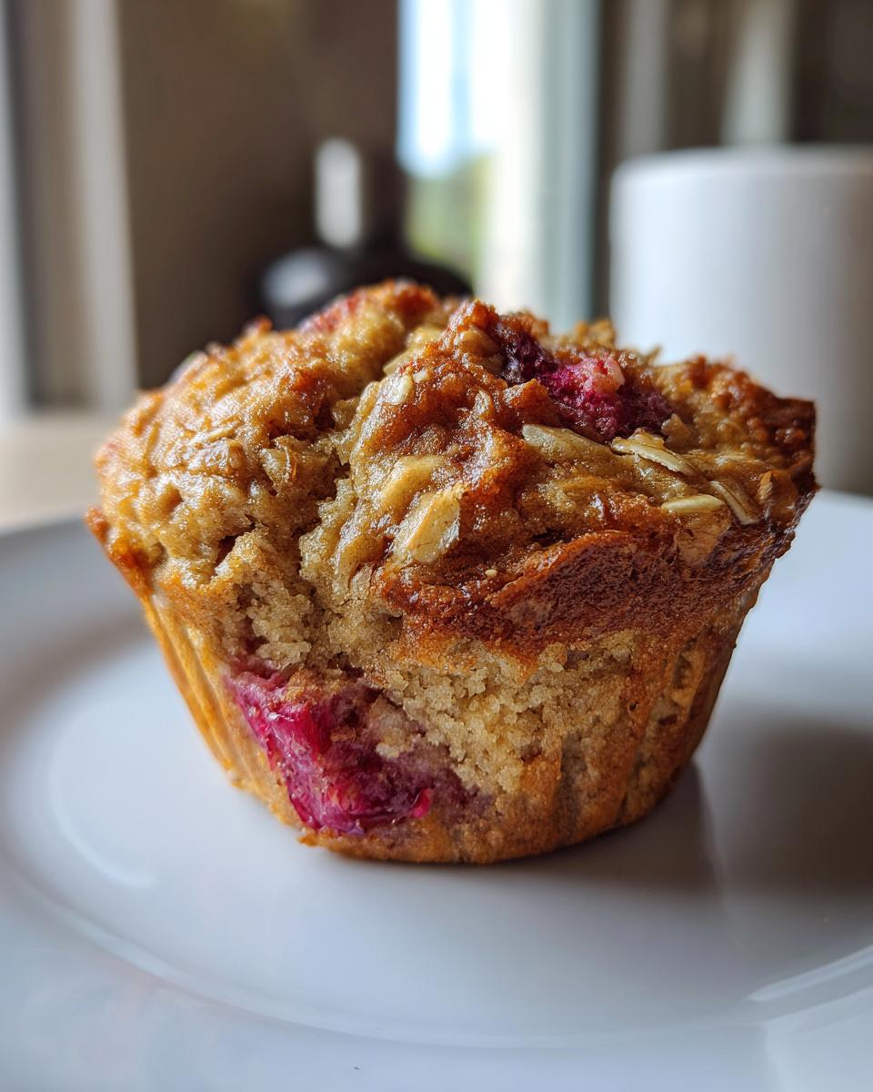 Irresistible Rhubarb Oat Muffins in 30 Minutes 7 Rhubarb Oat Muffins - detail 3