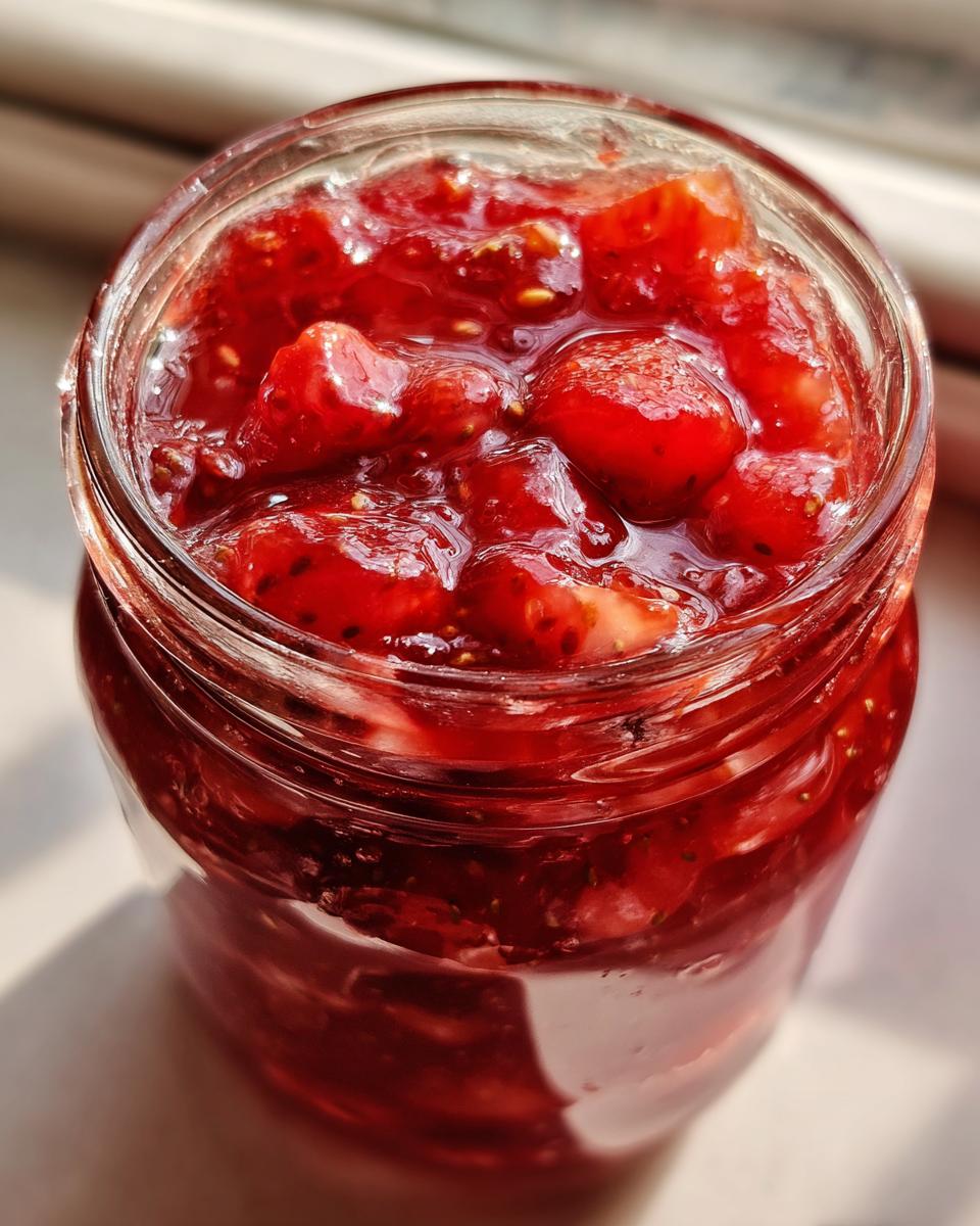 Irresistible Strawberry Rhubarb Jam Recipe in 5 Simple Steps 9 Strawberry Rhubarb Jam - detail 4