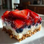 Heavenly Strawberry and Blueberry Pretzel Salad in 3 Easy Steps 10 Strawberry and Blueberry Pretzel Salad