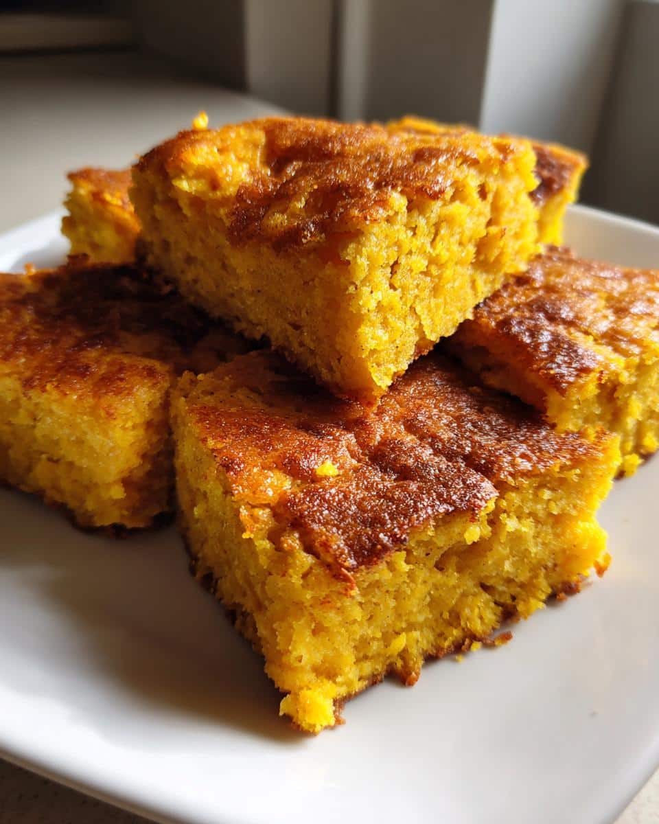 2-Ingredient Pumpkin Bars - detail 2