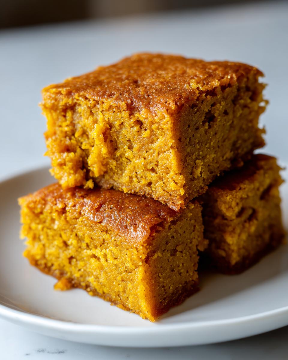 2-Ingredient Pumpkin Bars - detail 4