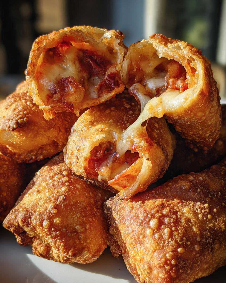 Crispy Air Fryer Pizza Rolls Ready in Just 10 Minutes 8 AIR FRYER PIZZA ROLLS - detail 3