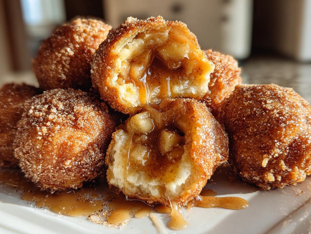 Air Fryer Apple Pie Bombs