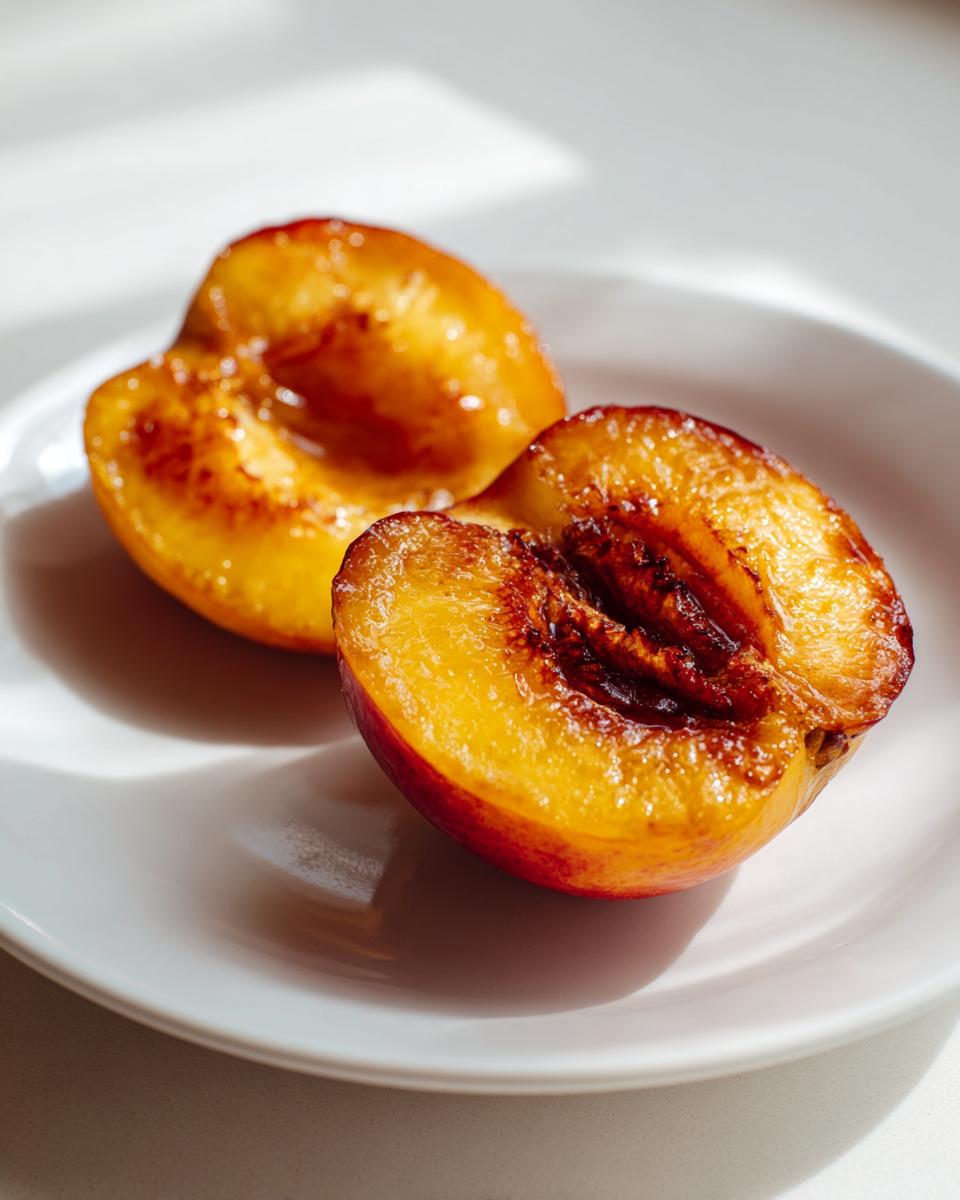 Air Fryer Peaches - detail 3