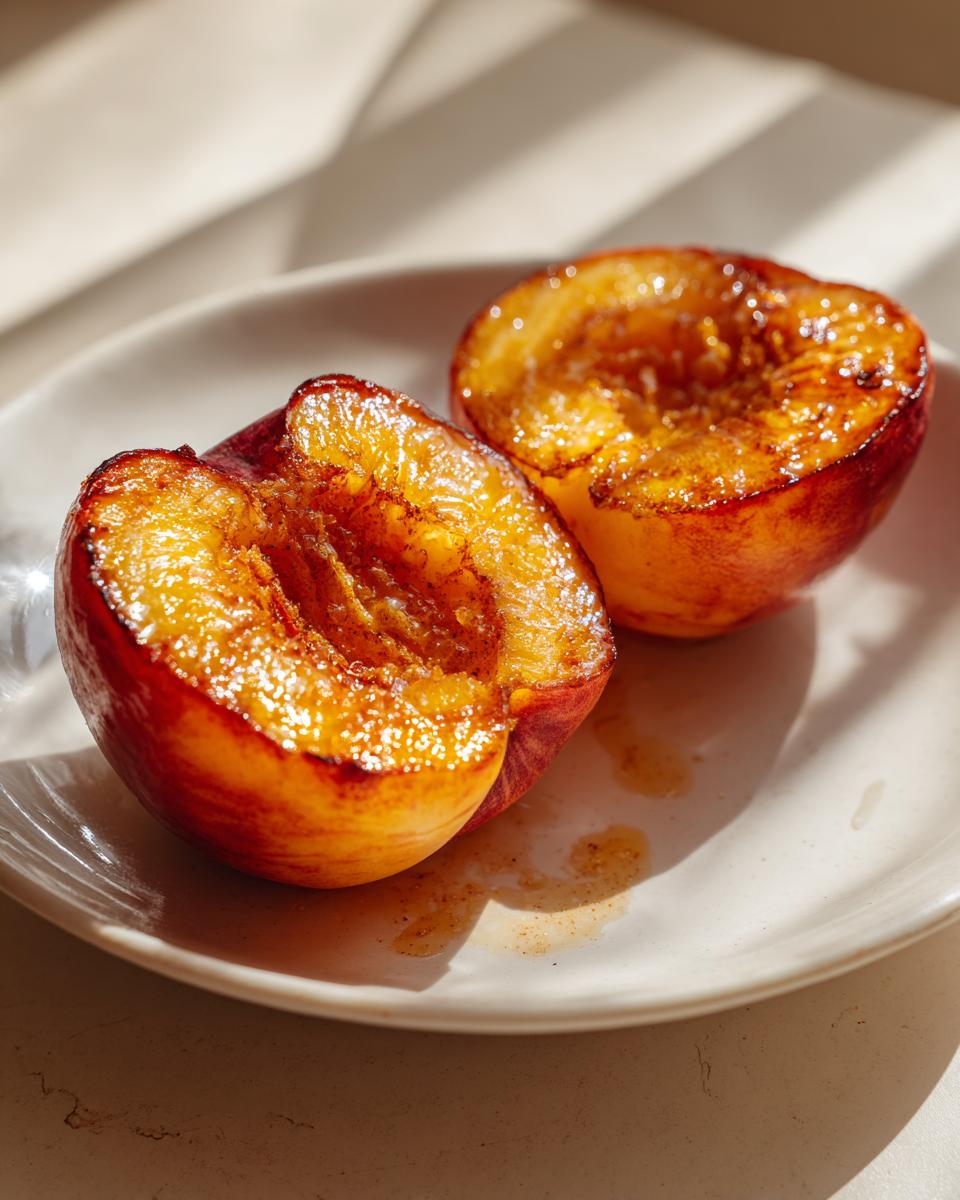 Air Fryer Peaches - detail 4