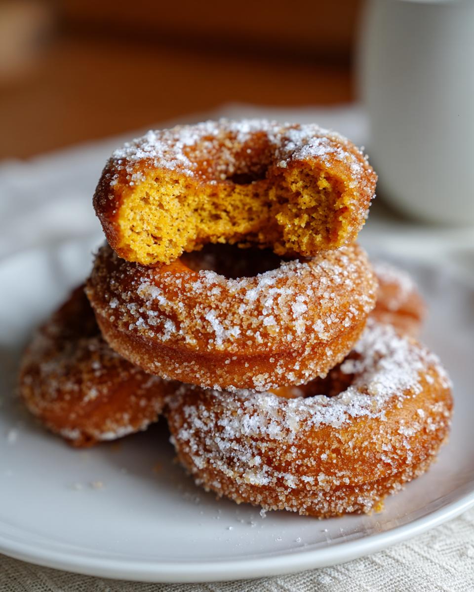 20-Minute Air Fryer Pumpkin Donuts - Irresistible Fall Bliss 5 Air Fryer Pumpkin Donuts - detail 2