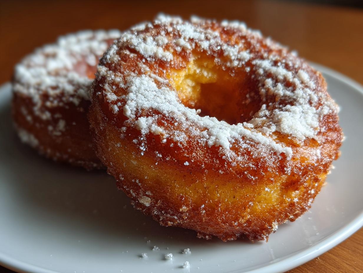 Air Fryer Pumpkin Donuts