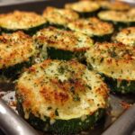 5-Ingredient Baked Parmesan Zucchini - Irresistibly Crispy Delight 6 BAKED PARMESAN ZUCCHINI