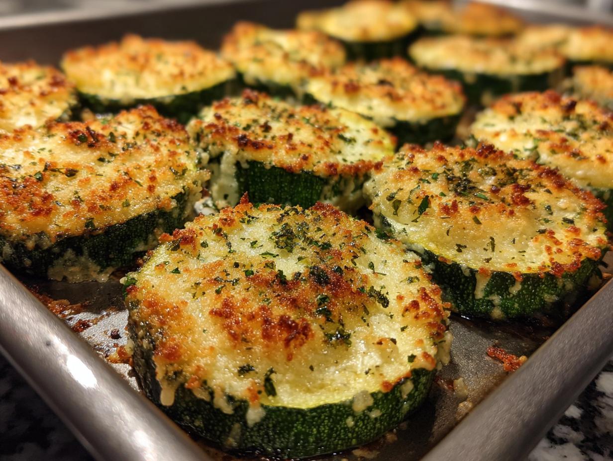 BAKED PARMESAN ZUCCHINI