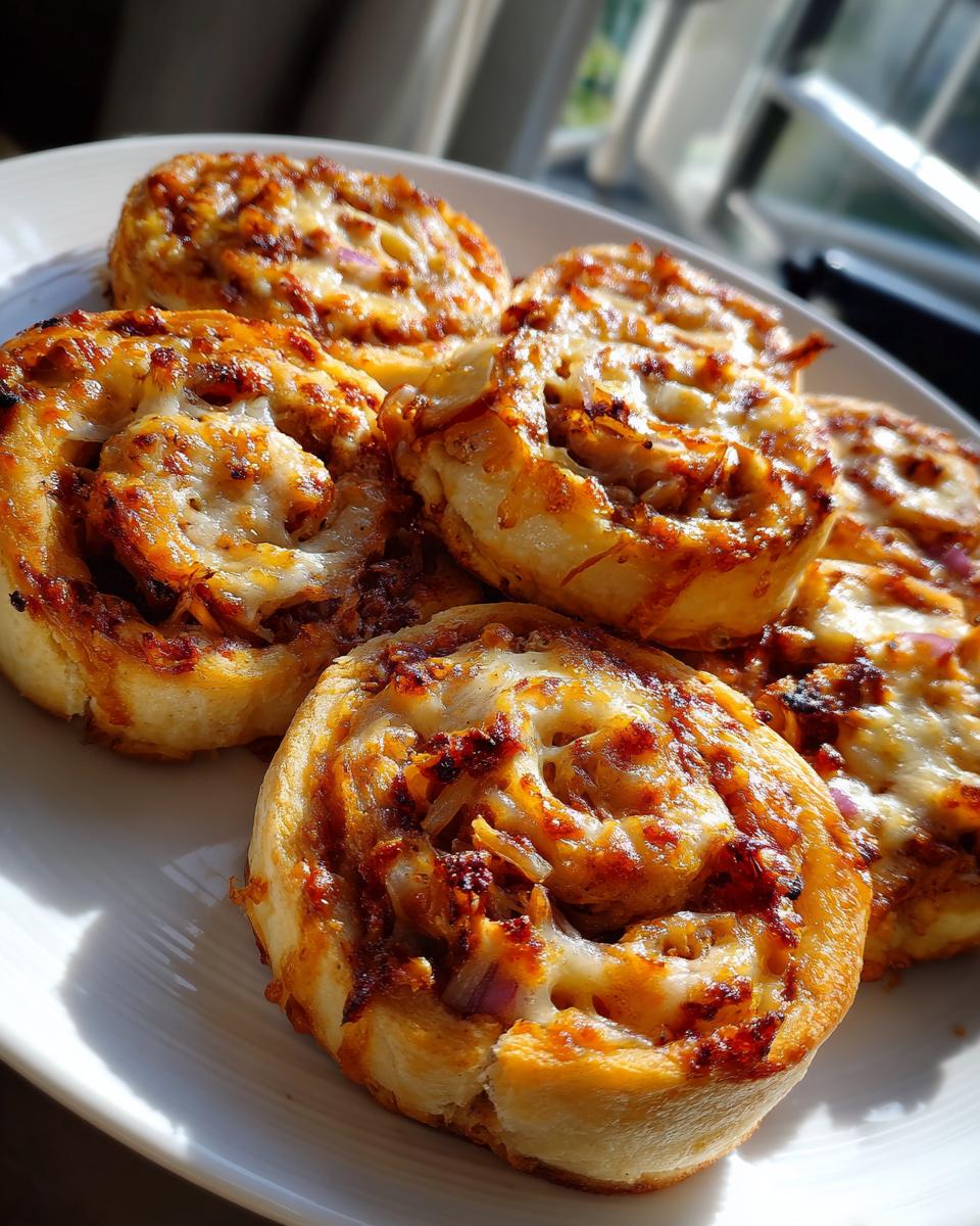 BBQ Chicken Pizza Pinwheels - detail 1