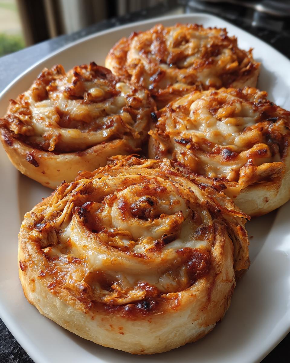 BBQ Chicken Pizza Pinwheels - detail 3