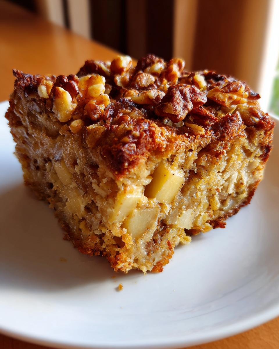 Baked Oatmeal Cake - detail 2