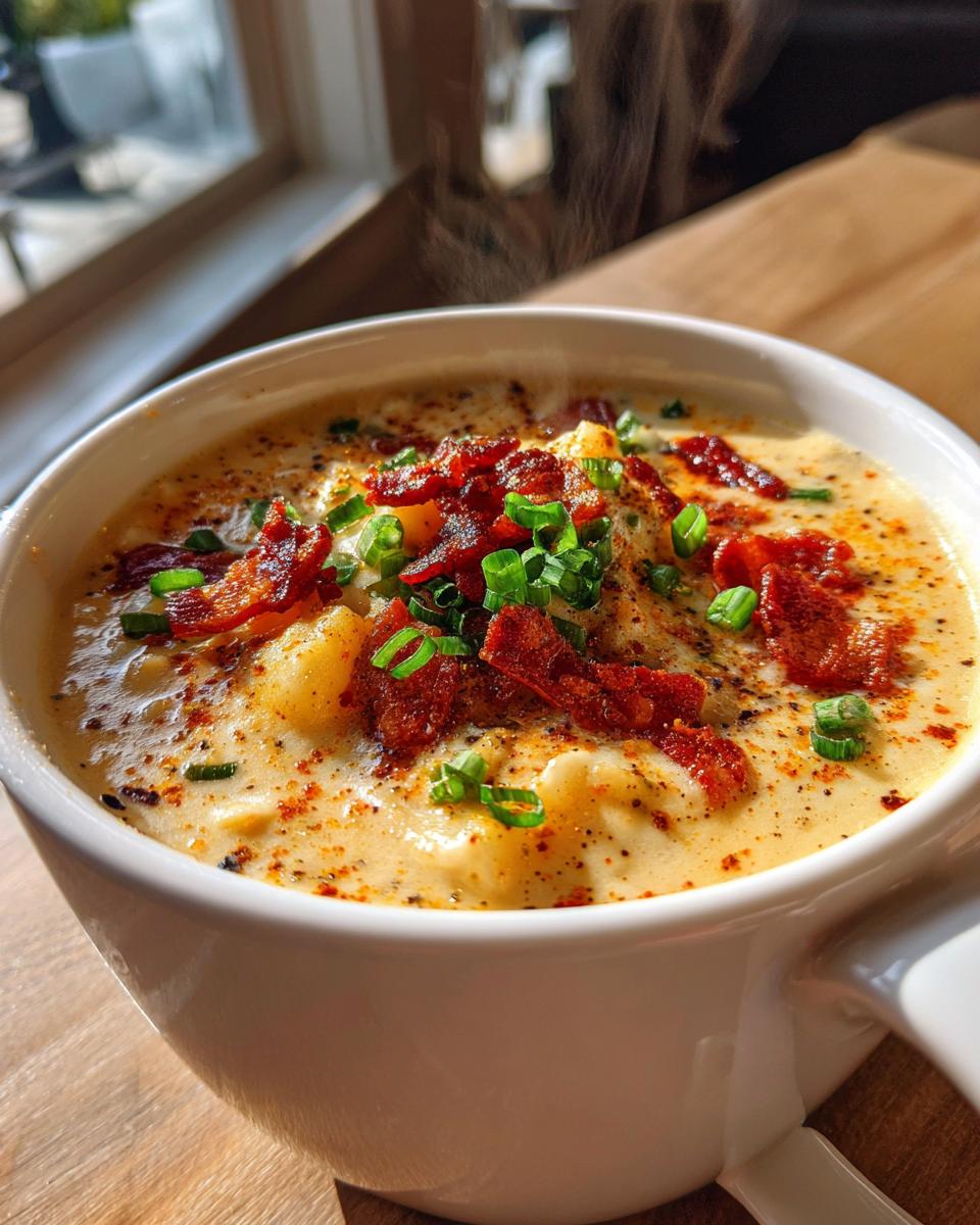 Baked Potato Soup - detail 1