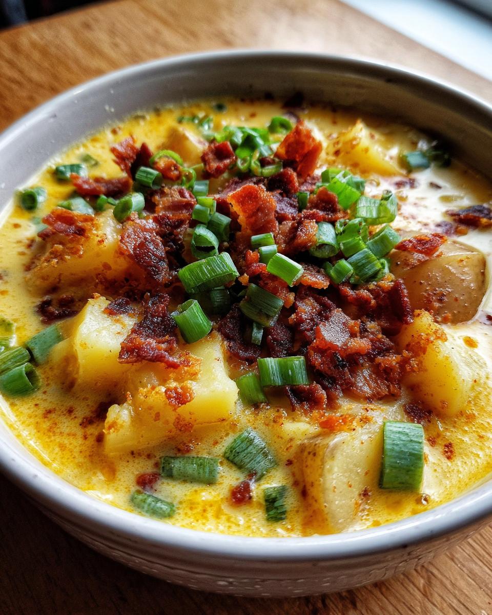 Baked Potato Soup - detail 2