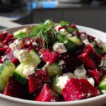 Irresistible 10-Minute Beet Salad with Feta, Cucumbers and Dill 8 Beet Salad with Feta, Cucumbers and Dill