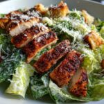 22-Minute Blackened Chicken Caesar Salad - Divine & Easy 8 Blackened Chicken Caesar Salad