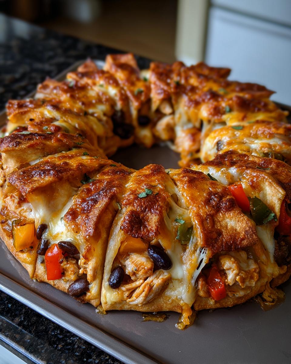 1 Amazing Blooming Quesadilla Ring That Wows Every Time 6 Blooming Quesadilla Ring - detail 1