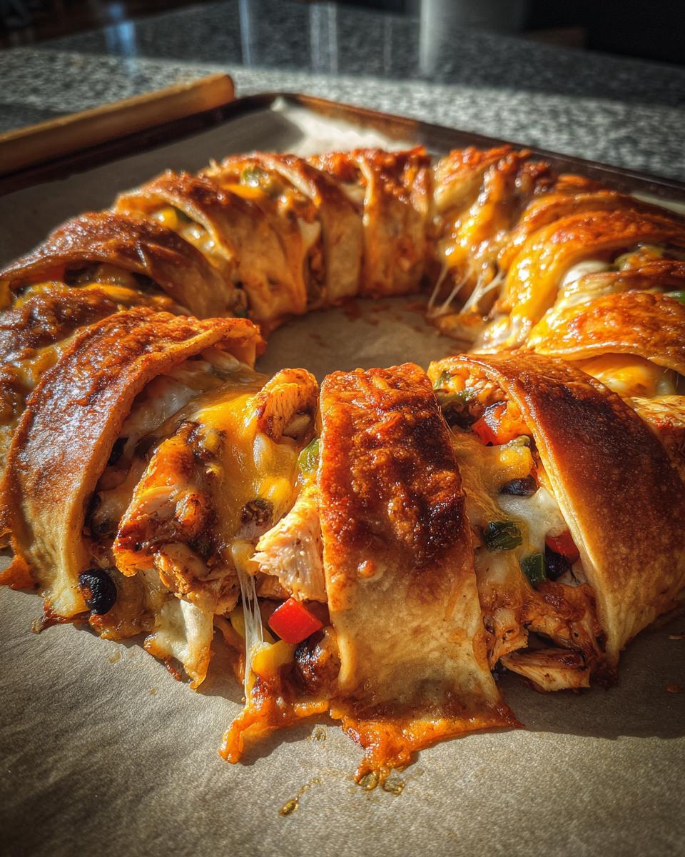 1 Amazing Blooming Quesadilla Ring That Wows Every Time 9 Blooming Quesadilla Ring - detail 4