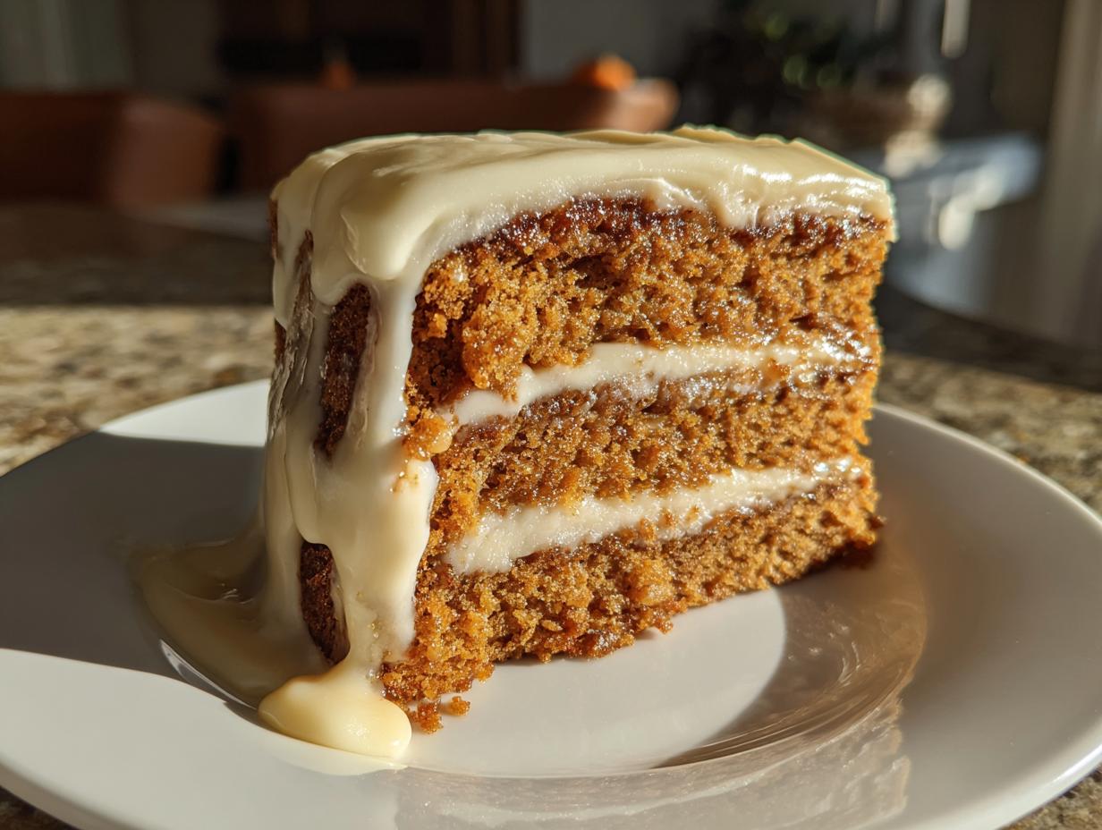 Brown Butter Pumpkin Spice Cake with Penuche Frosting