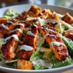 Fiery Buffalo Chicken Caesar Salad Recipe in Just 30 Minutes 8 Buffalo Chicken Caesar Salad