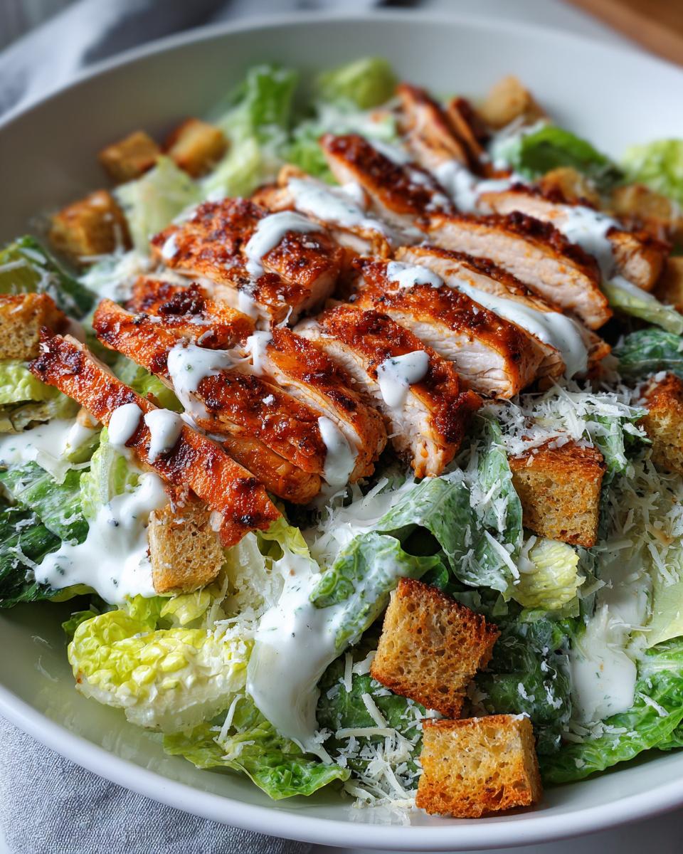 Buffalo Chicken Caesar Salad - detail 2