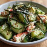 Delicious 10-Minute California Roll Cucumber Salad 10 California Roll Cucumber Salad
