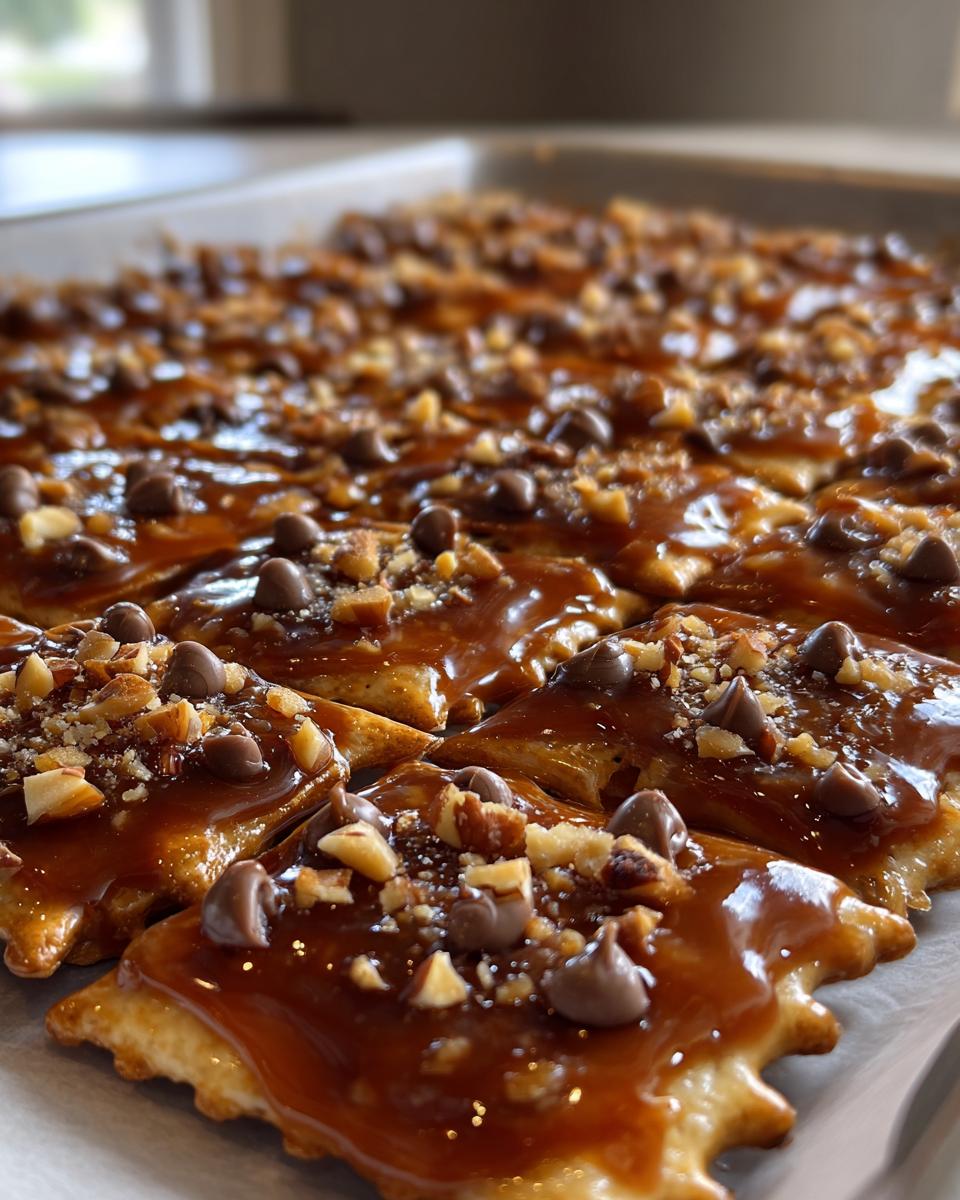 Irresistible 5-Minute Candied Crackers 6 Candied Crackers - detail 1