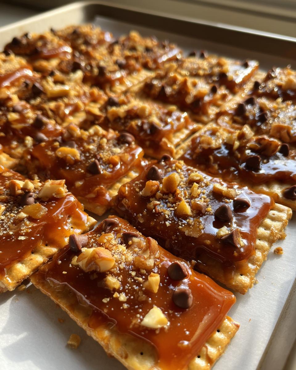 Irresistible 5-Minute Candied Crackers 7 Candied Crackers - detail 2